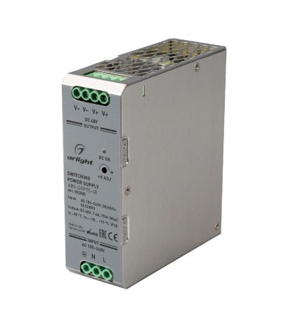 Блок питания Arlight ARV-DRP75-48 (48V, 1.6A, 75W) 052805