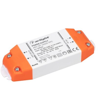 Блок питания Arlight ARV-SP-24020-PFC (24V, 0.83A, 20W) 039233