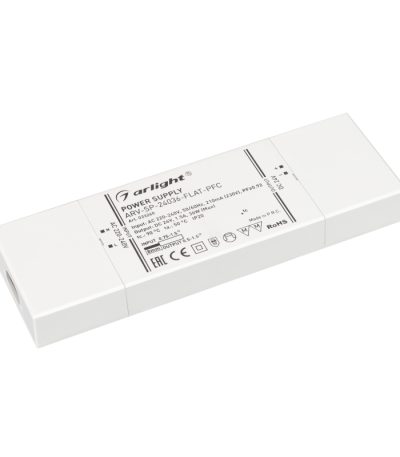 Блок питания Arlight ARV-SP-24036-Flat-PFC (24V, 1.5A, 36W) 033260