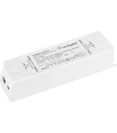 Блок питания Arlight ARV-SP-24060-PFC-A (24V, 2.5A, 60W) 047442