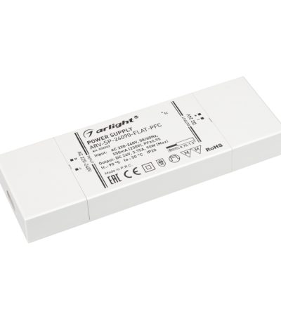 Блок питания Arlight ARV-SP-24090-Flat-PFC (24V, 3.75A, 90W) 033262