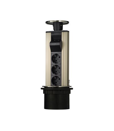 Блок розеток 12S (3 секции и 2 USB) Mebax 00-00001165