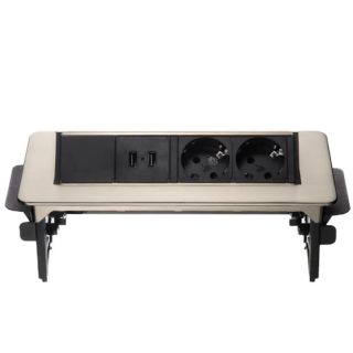 Блок розеток 47 (4 секции и 2 USB) Mebax 00-00000829