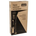 Торшер Uniel ULM-T619 10W/3000-6500K/DIM BLACK UL-00010178