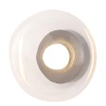 Настенный светильник Crystal Lux BOSQUE AP1 BLACK/TRANSPARENT