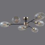 Люстра на штанге Illumico IL0285-6CSQ-79 BK AB