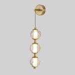 Бра Delight Collection OB2437 brass/clear