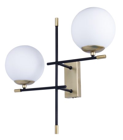 Бра Arte Lamp Arkab A2225AP-2BK