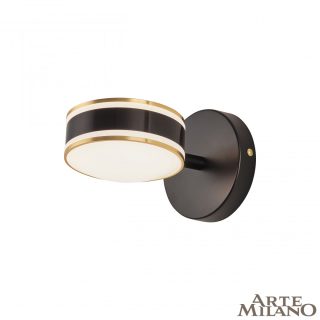 Бра Arte Milano Ferrara 277599/1B BK/GD