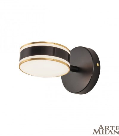 Бра Arte Milano Ferrara 277599/1B BK/GD