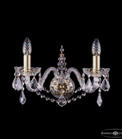 Бра Bohemia Ivele Crystal 1411B/2/160 G Leafs