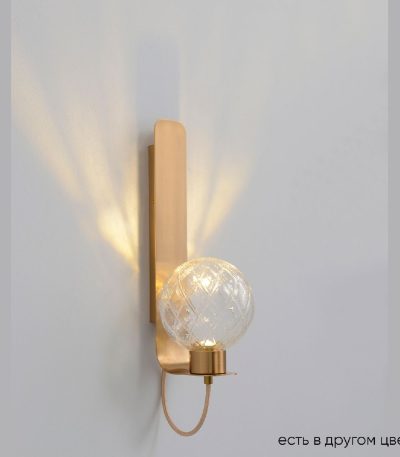 Бра Crystal Lux BELLA AP1 BRASS