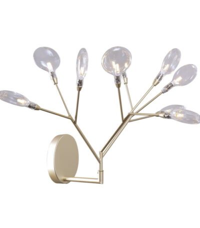 Бра Crystal Lux Evita AP9 Gold/Transparent