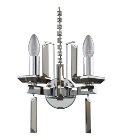 Бра Crystal Lux Marron AP2 Chrome