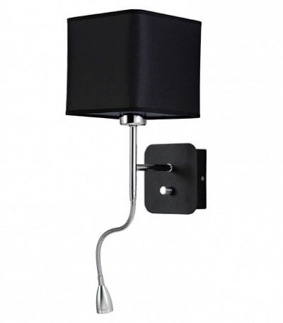 Бра Crystal Lux Paco AP2 Chrome/Black