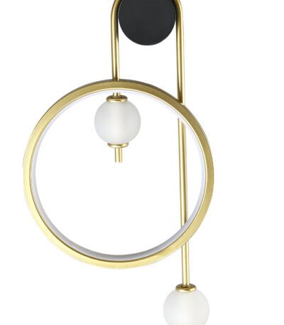 Бра Crystal lux RODRIGO AP20W LED BLACK/GOLD