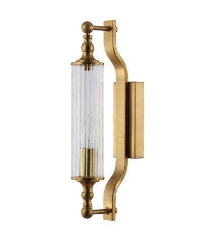 Бра Crystal Lux Tomas AP1 Brass