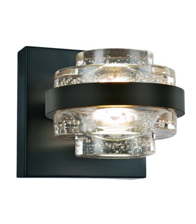 Бра Delight Collection MD22030002 MB22030002-1A black/clear