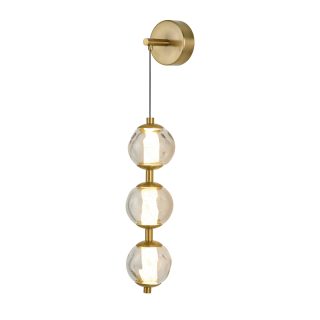 Бра Delight Collection OB2437 brass/clear