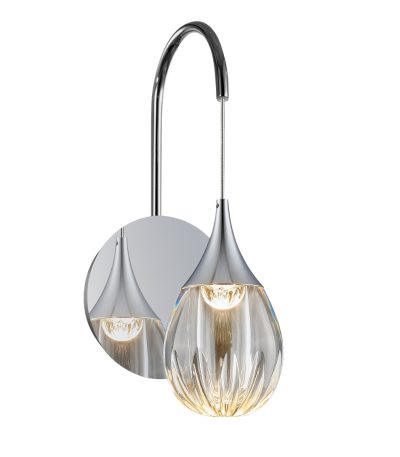 Бра Delight Collection Stilla MB24001004-1A chrome/clear