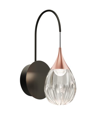 Бра Delight Collection Stilla MB24001004-1A copper/clear