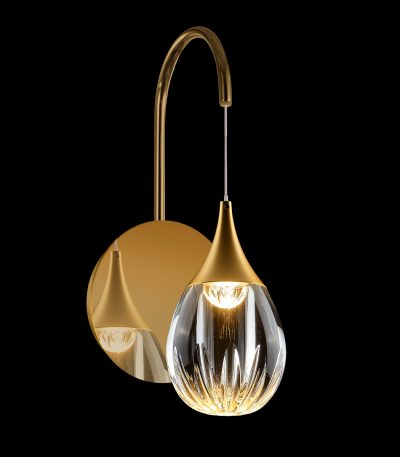 Бра Delight Collection Stilla MB24001004-1A gold/clear