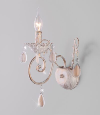 Бра Eurosvet 10009/1 золото с белым