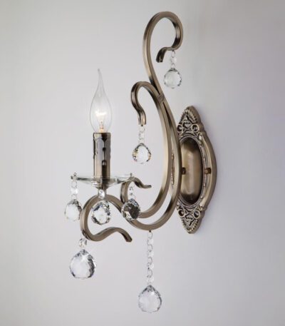 Бра Eurosvet 12505/1 античная бронза Strotskis