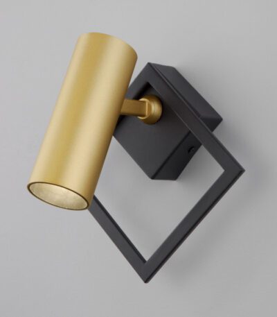 Бра Eurosvet 20091/1 LED черный/ золото