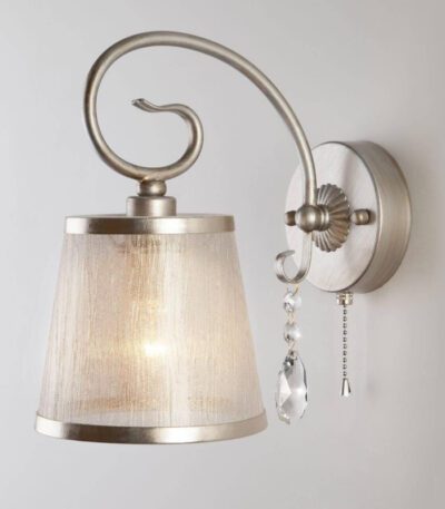 Бра Eurosvet Liona 60065/1 серебро