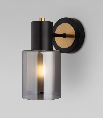 Бра Eurosvet Notion 70219/1 черный/античная бронза a065298