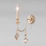 Бра Eurosvet Telao 10120/1 золото/тонированный хрусталь Strotskis (10110/1)