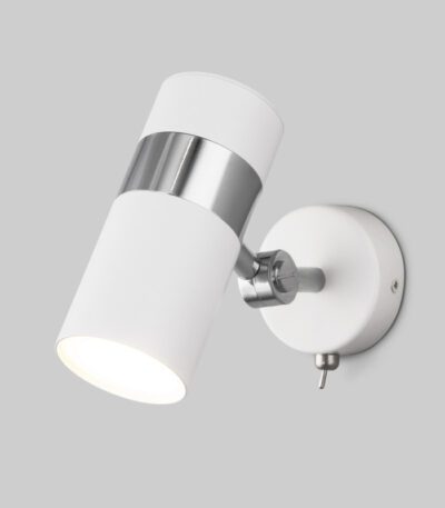 Бра Eurosvet Viero 20096/1 белый/ хром