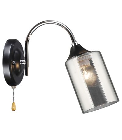 Бра IMEX MD.2195-1-W-BK+CH