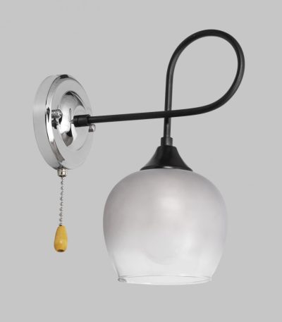 Бра IMEX MD.4243-1-W-BK+CH