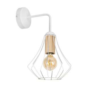 Бра IMEX MD.9053-1-W-WH+WOOD