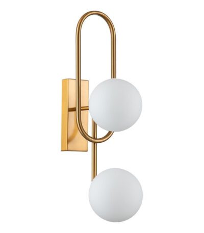 Бра Indigo Opaco 11015/2W Brass V000151