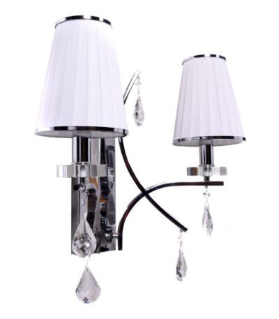 Бра Lumina Deco Glamour LDW 66247-2 WT+CHR