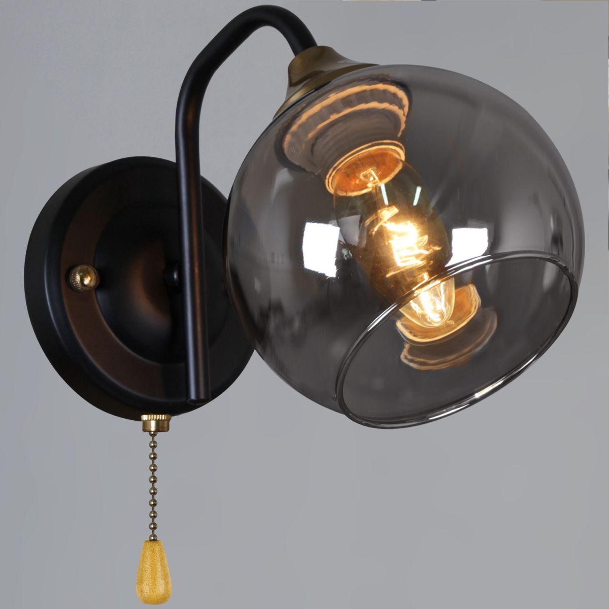 Бра Reluce 01070-0.2-01 BK+COP Бра Reluce 01070-0.2-01 BK+COP