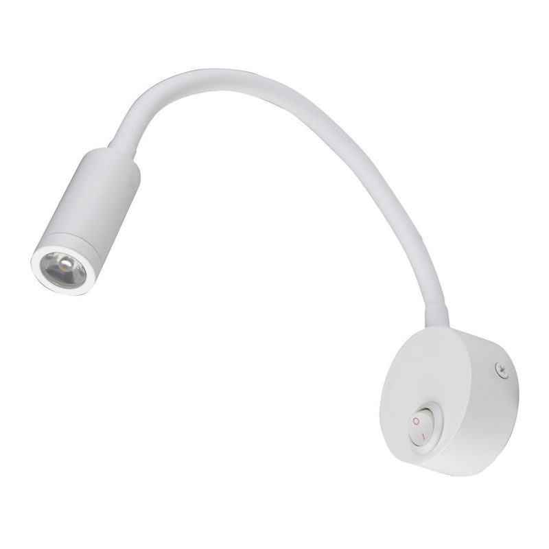 Бра (UL-00004175) Uniel ULT-F21-3W/4000K IP20 White Бра (UL-00004175) Uniel ULT-F21-3W/4000K IP20 White