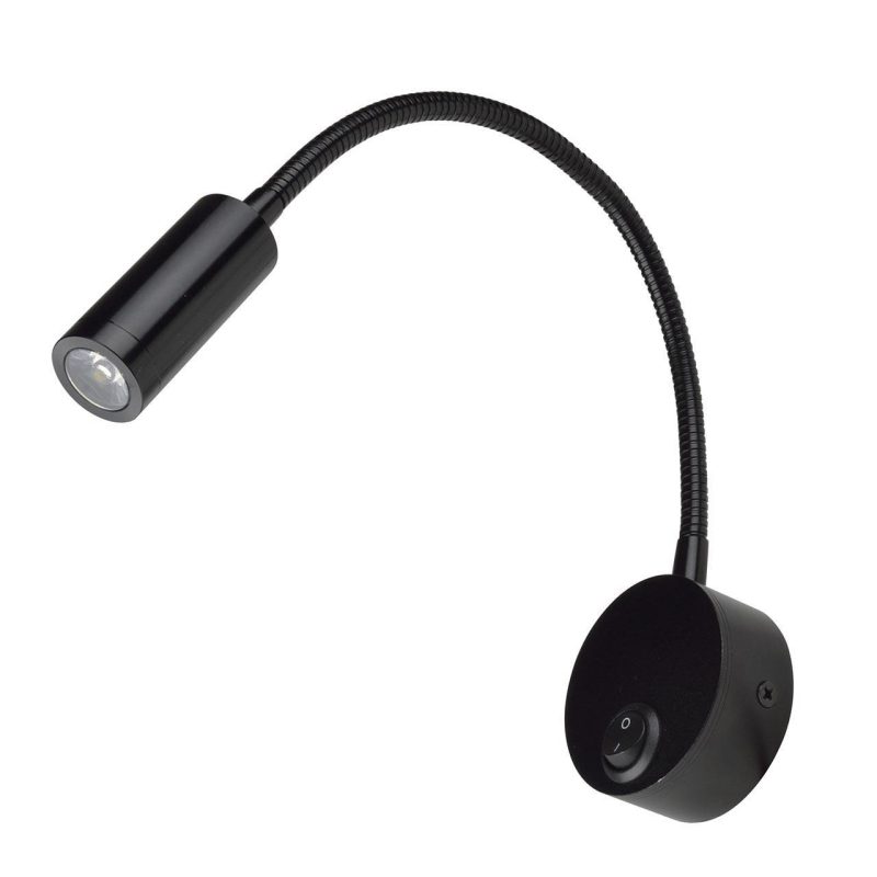 Бра (UL-00004176) Uniel ULT-F21-3W/4000K IP20 Black Бра (UL-00004176) Uniel ULT-F21-3W/4000K IP20 Black