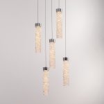 Подвесной светильник Delight Collection MD24030028-5A chrome/clear