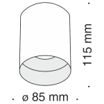 Потолочный светильник Maytoni Alfa C014CL-01W