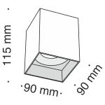 Потолочный светильник Maytoni Track C015CL-01B