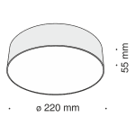 Потолочный светильник Maytoni Zon C032CL-L32W4K