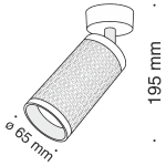 Потолочный светильник Maytoni Alfa C034CL-01B