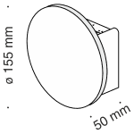 Настенный светодиодный светильник Maytoni Parma C123-WL-02-3W-W