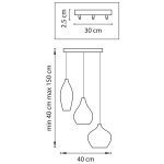 Подвесная люстра Lightstar Pentola 803057