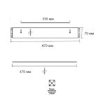 Потолочный светильник Sonex Felice 7722/65L