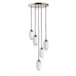 Каскадная люстра DeLight Collection Celestial MT8848-5H brass